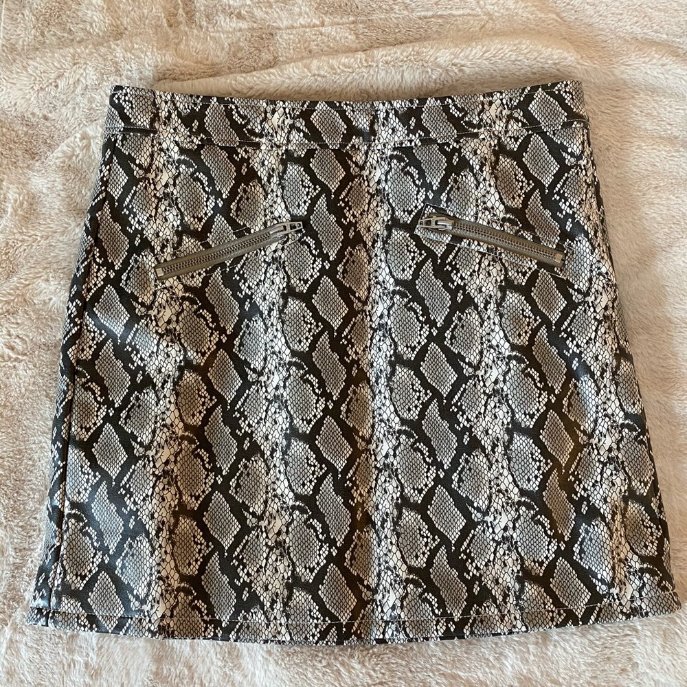 Snake Print Skirt South Moon Under
